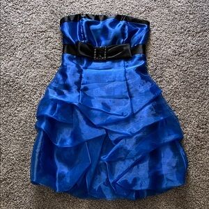 Jessica McClintock Royal Blue Dress